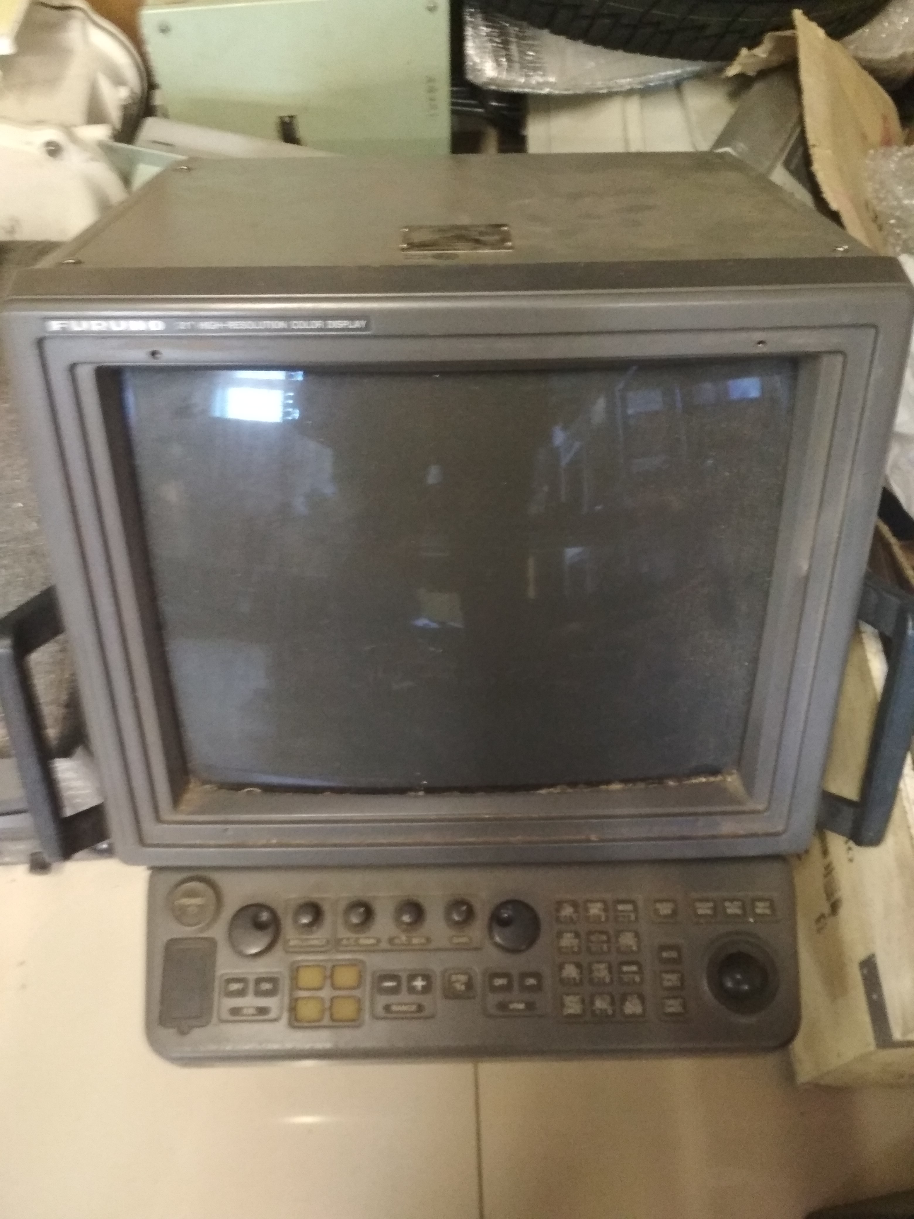 Marine Radar Furuno FR-2125 , s.n. 3376-2809, б.у., нерабочее