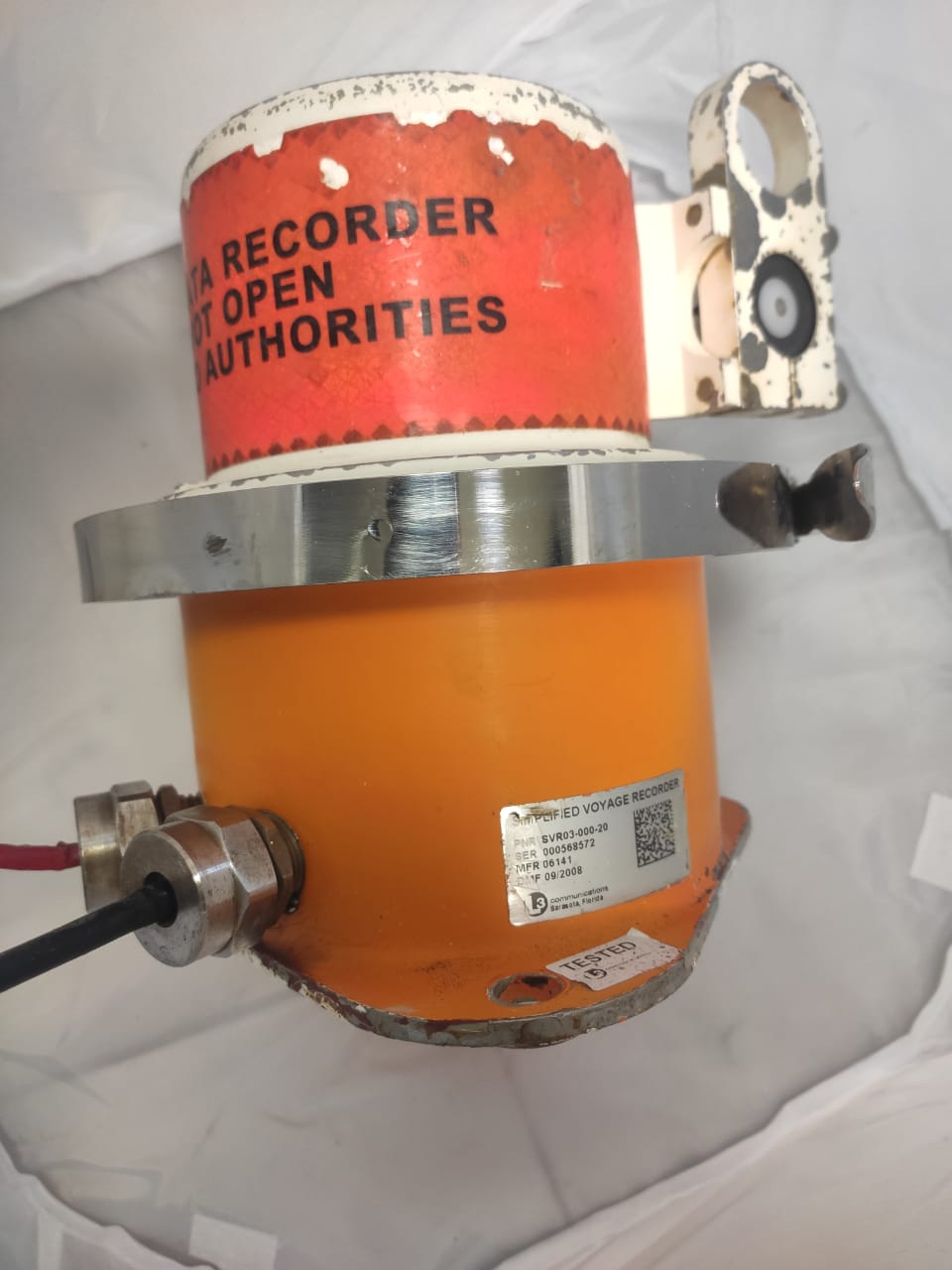 Капсула VDR VOYAGE Recorder SVR03-000-20  s/n 000568572 б.у рабочее