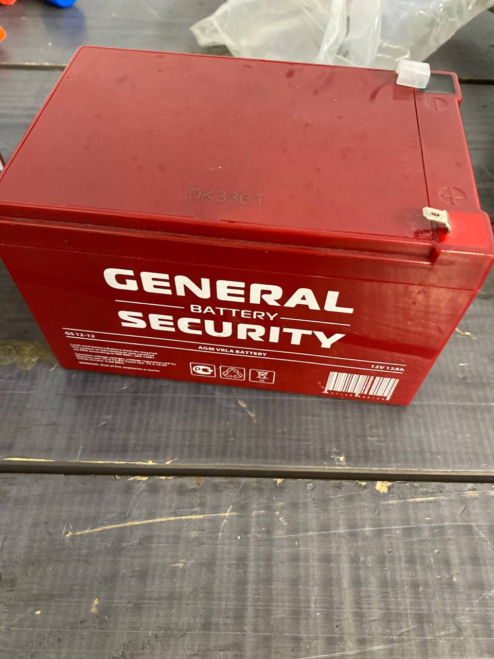 Аккумулятор General Security GS 12-12
