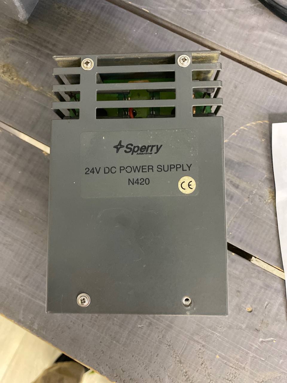 DC-DC конвертер Sperry Marine 24B N420 s/n 600416-CD б.у рабочее