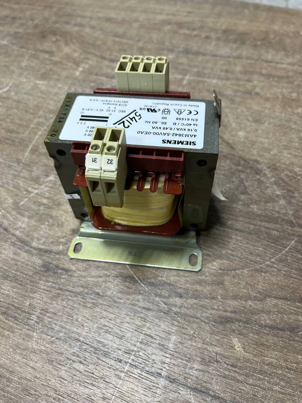 Трансформатор Siemens s.n 61558 б.у рабочее