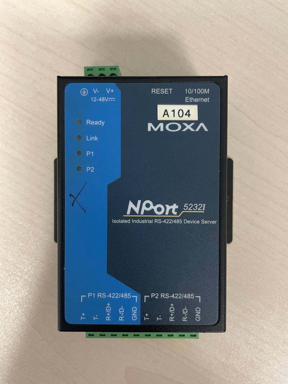 Преобразователь интерфейсов MOXA Nport 5232I v2.1.0, s.n TAZE01101413, б.у, на проверку