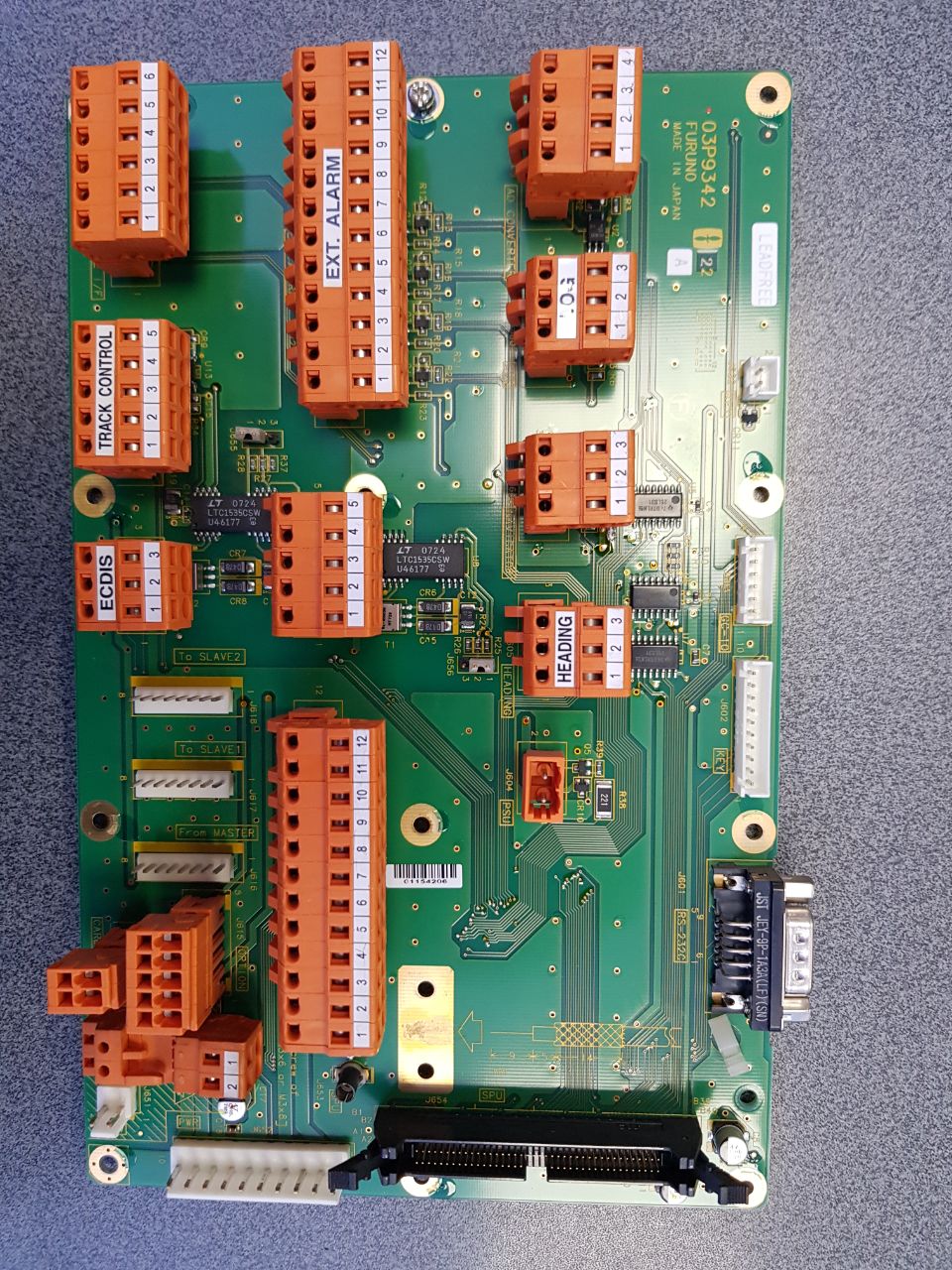 Плата FURUNO 03P9342 s.n 01154206, б.у, рабочее