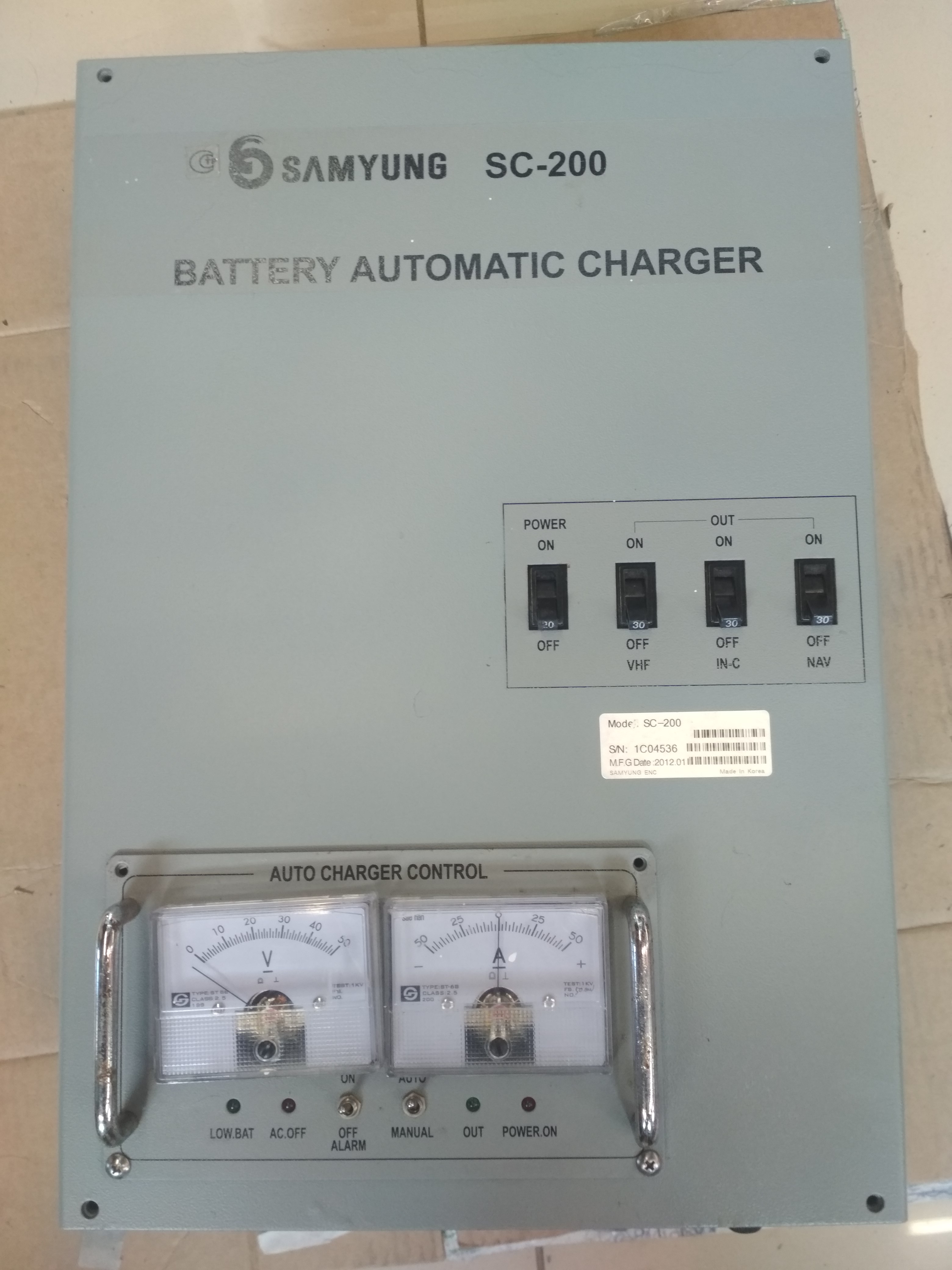 Зарядное устройство Samyung SC-200, s.n 1C04536, б.у., на проверку