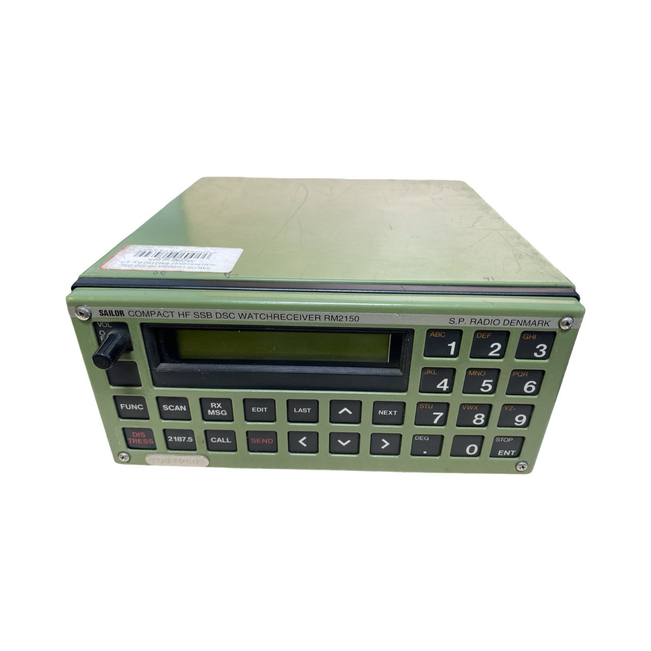 SAILOR compact HF SSB DSC watchreceiver RM2150 s.n 587980, б.у, нерабочее