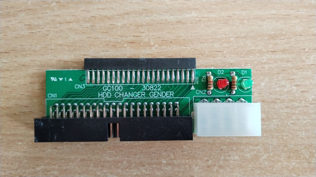 Переходник для жестких дисков IDE 2,5 до 3,5 дюймов