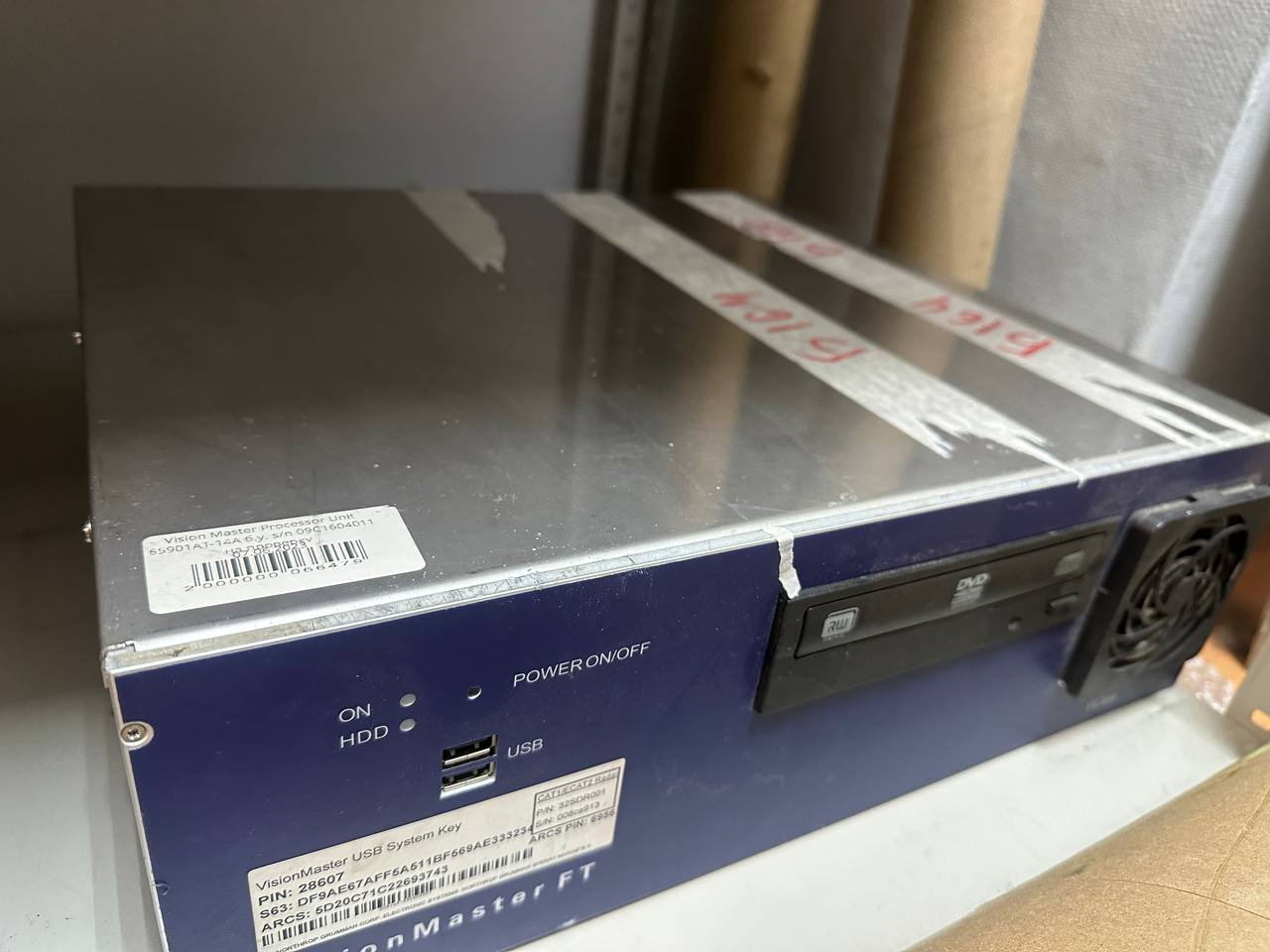 Процессорный блок Vision Master 65901AT-14A, s.n 09C1604011, б.у,  на проверку