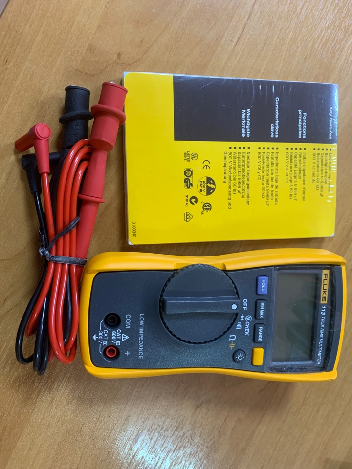 Мультиметр FLUKE 113 без s/n б/у на проверку