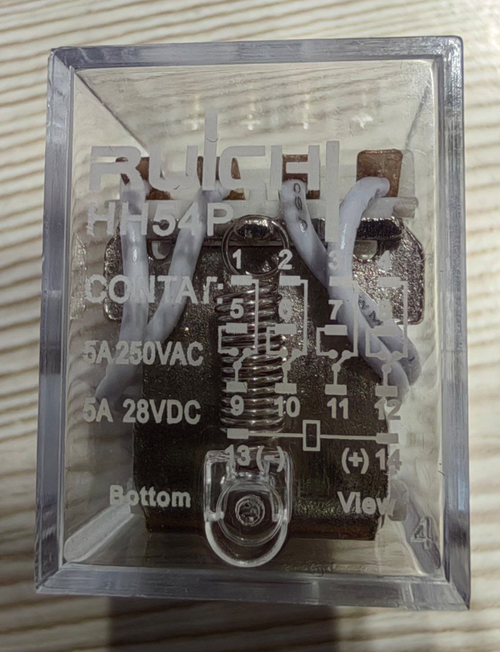 Реле Rulchi HH54P, s.n СПБ-515248, б.у, на проверку