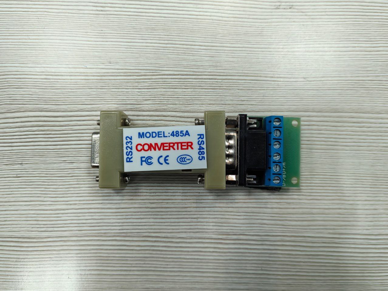 Конвертер RS232-RS485
