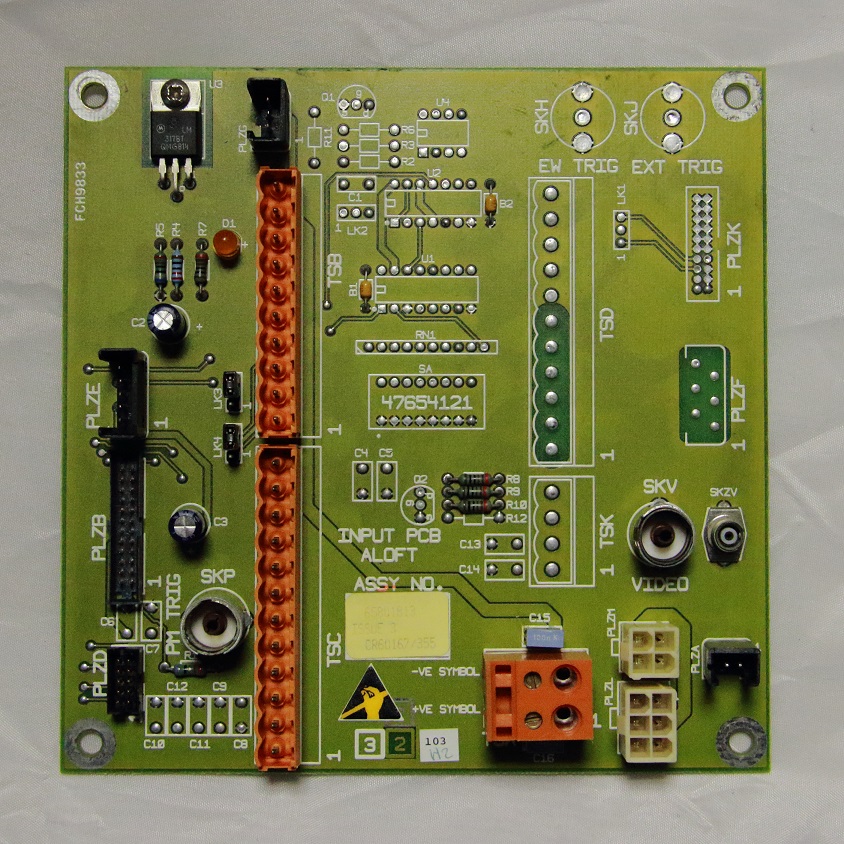 Плата Assy 65801813 б.у. s/n CR60167/355 раб.