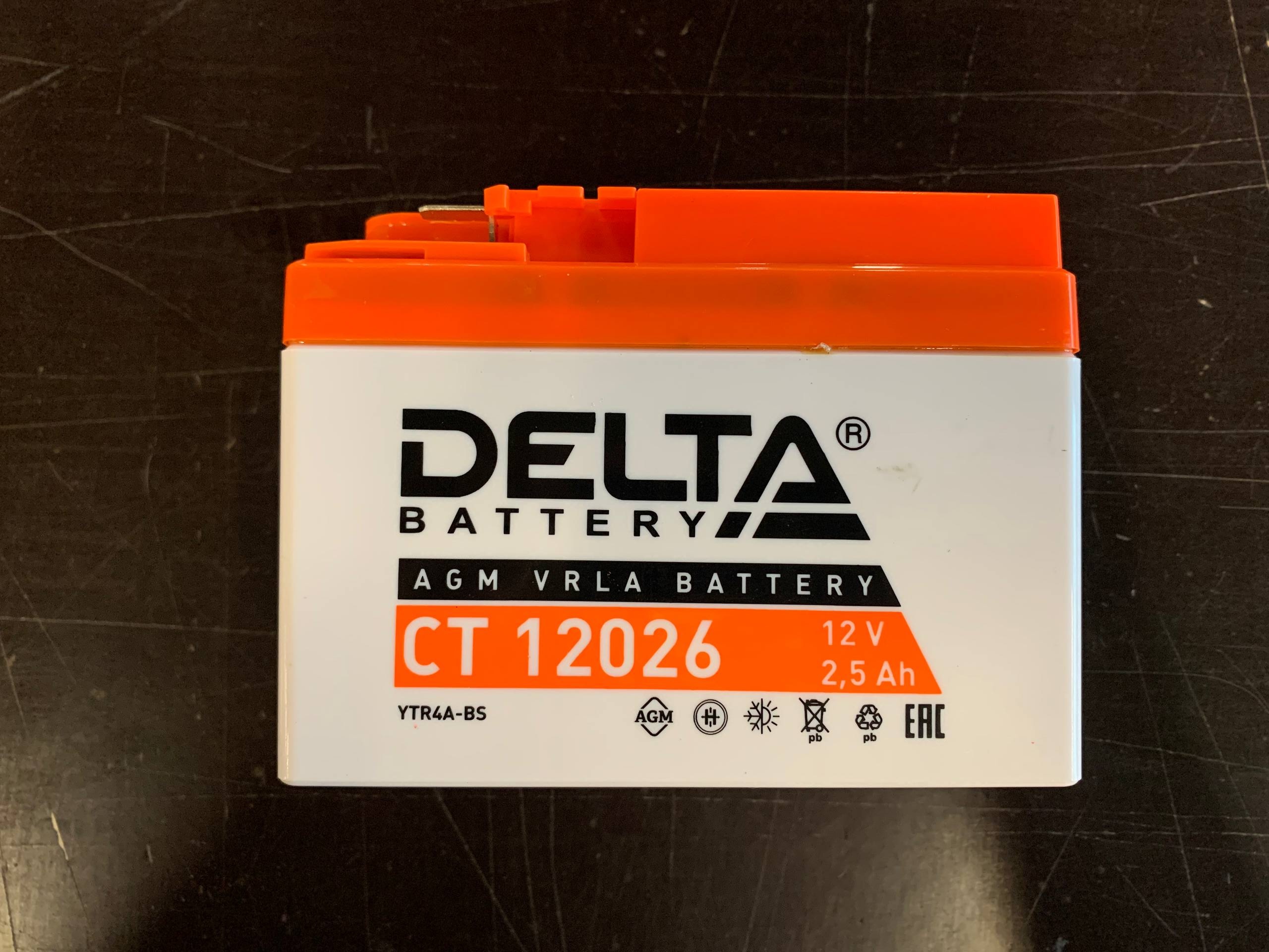 Аккумулятор Delta CT 12026
