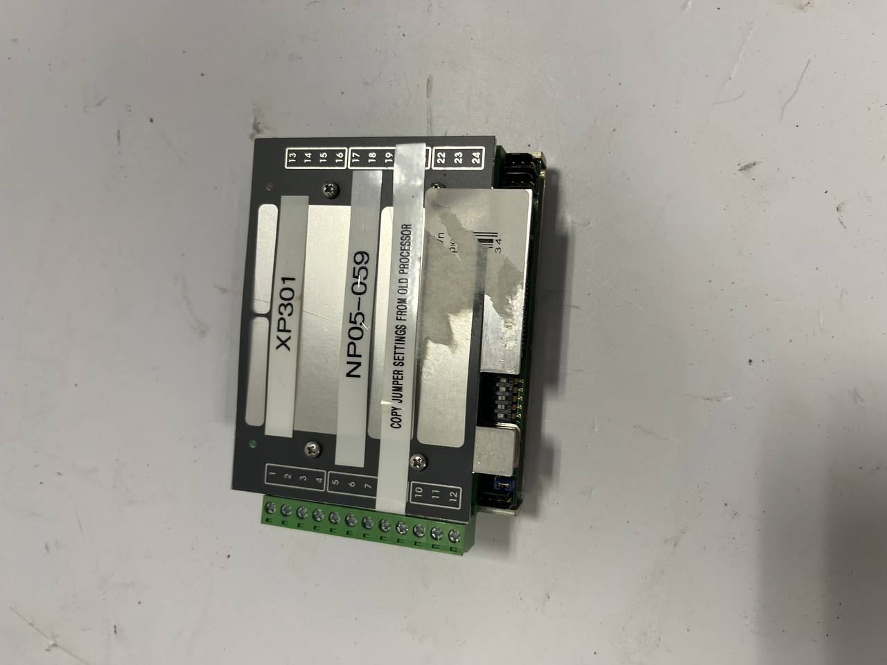 DIN-Control Processor XP301 s/n W16210/26 на проверку