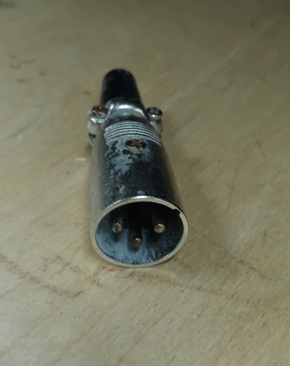Разъем XLR ПАПА, без s.n, б.у, рабочее