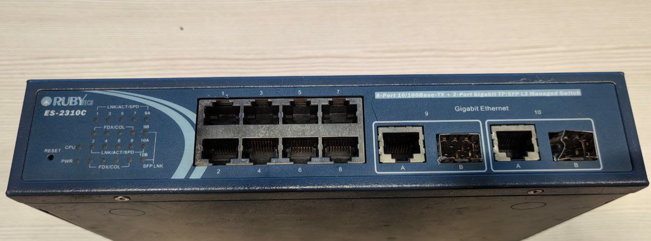 Маршрутизатор RUBYtech ES-2301, s.n 129CG5170298, б.у, на проверку