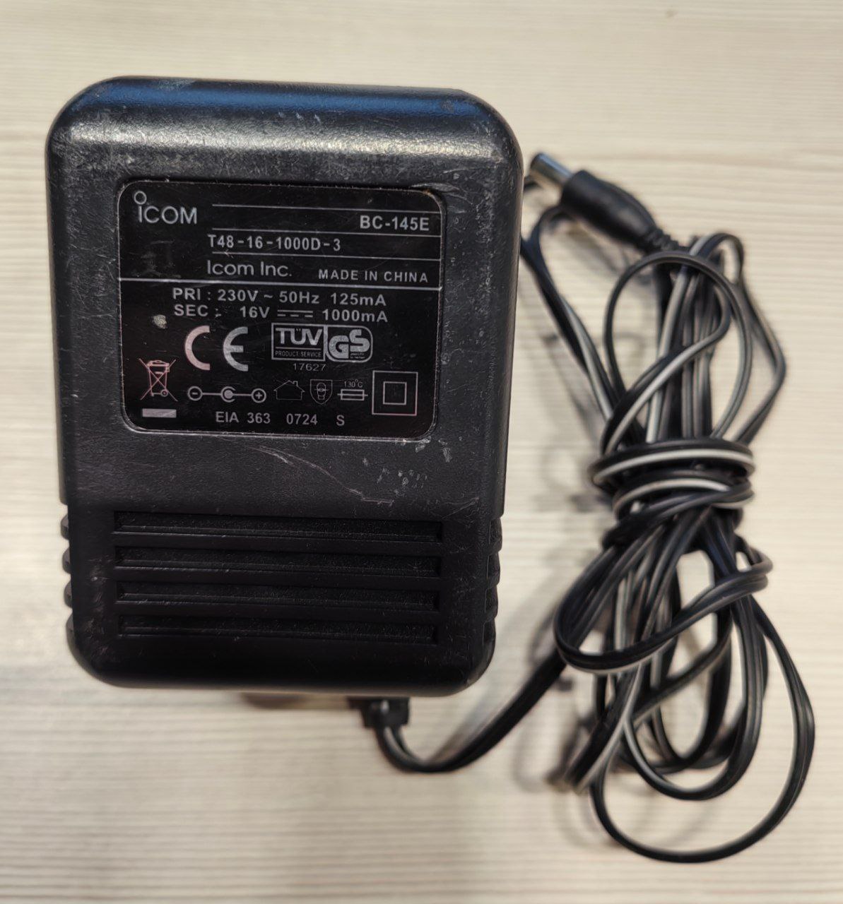 Блок питания Icom BC-145E, s.n СПБ-453269, б.у, на проверку