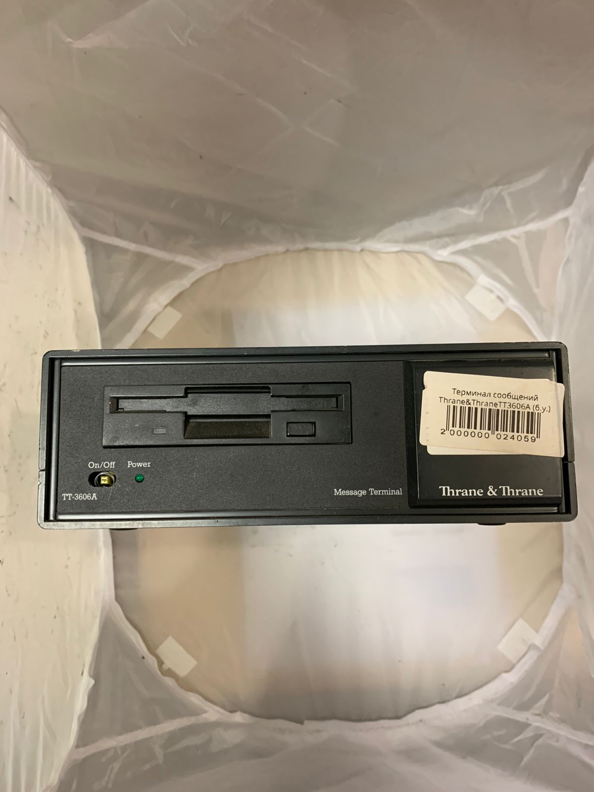 Message terminal THRANE&THRANE TT-3606A б.у. s/n 9409300 на проверку