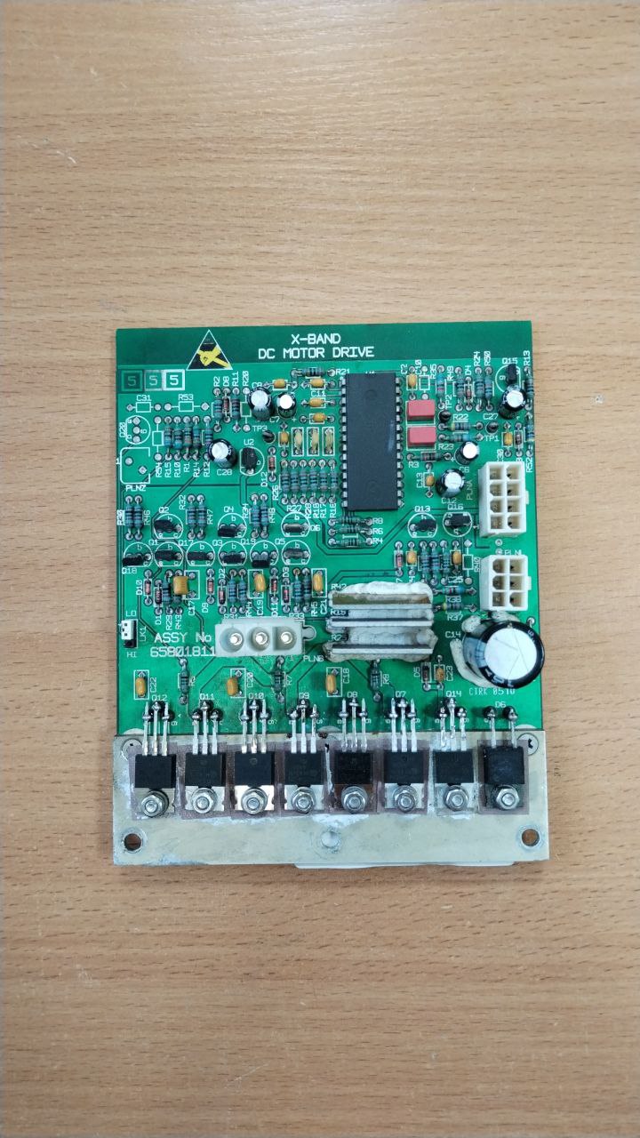 Плата УПД X-Band DCT 65801811-5, s.n 5290, б.у, рабочий
