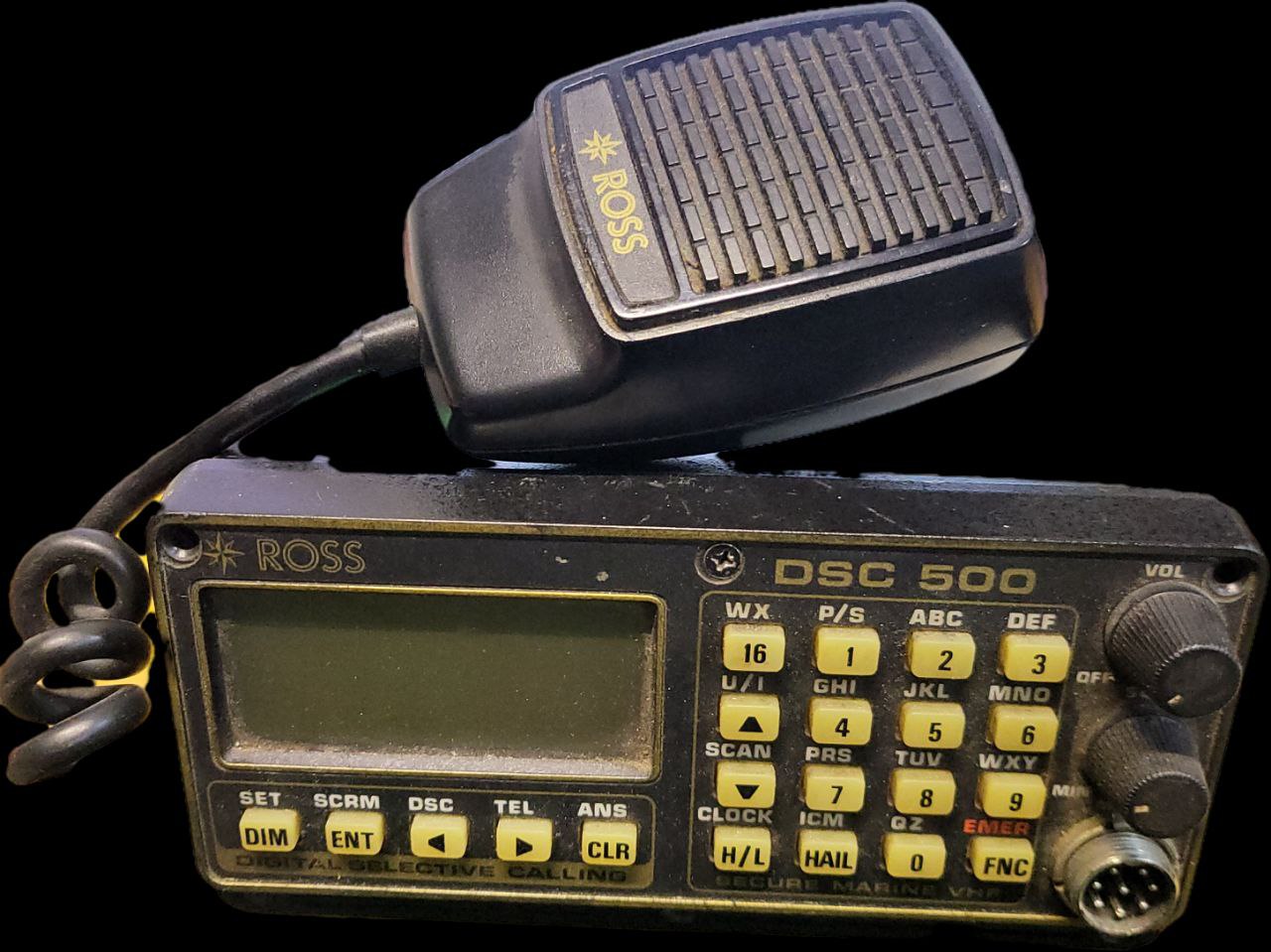 Радиостанция ROSS DSC 500 s.n 7976, б.у, не рабочее