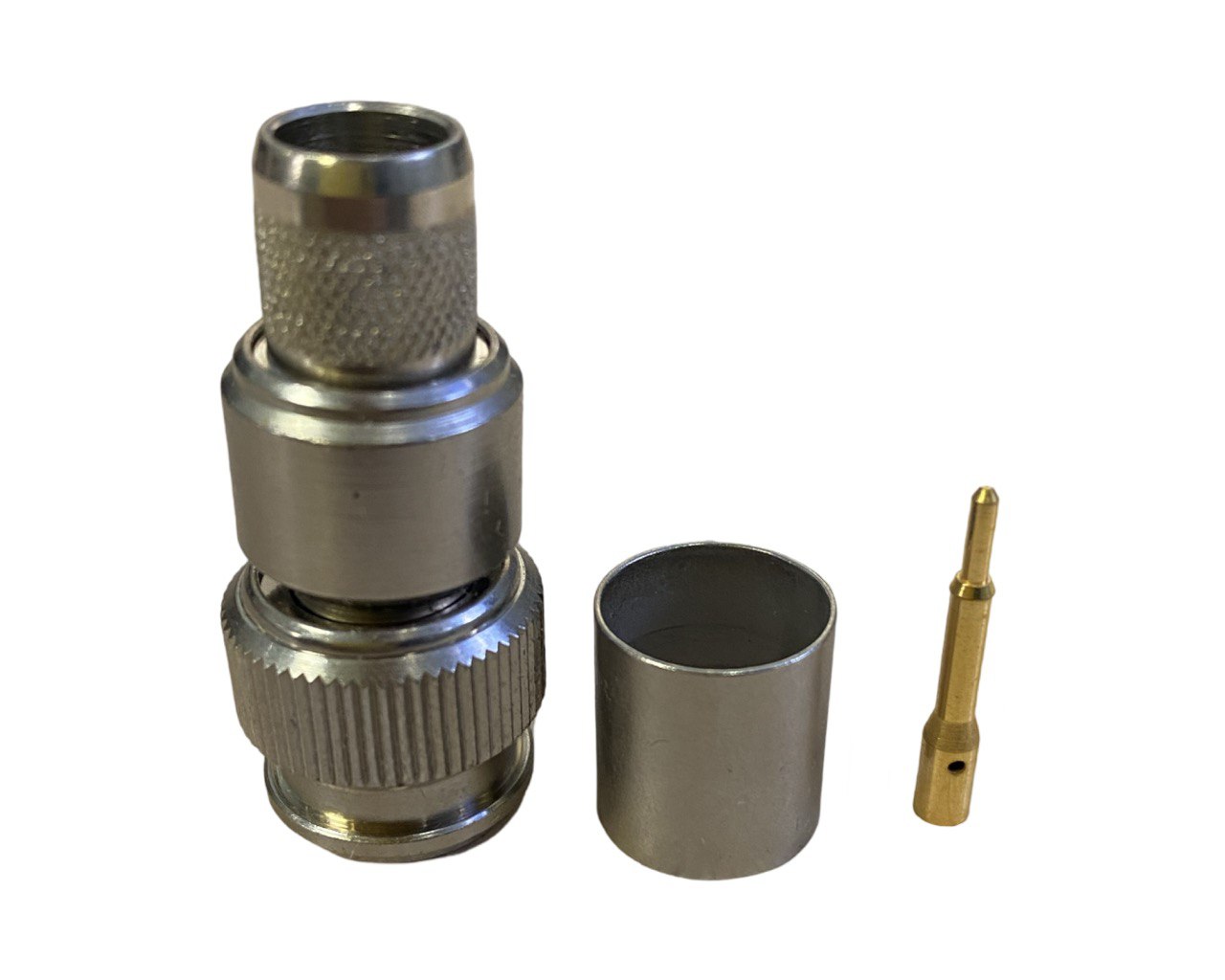 Коннектор TNC Straight Plug F/Crimp RG 214