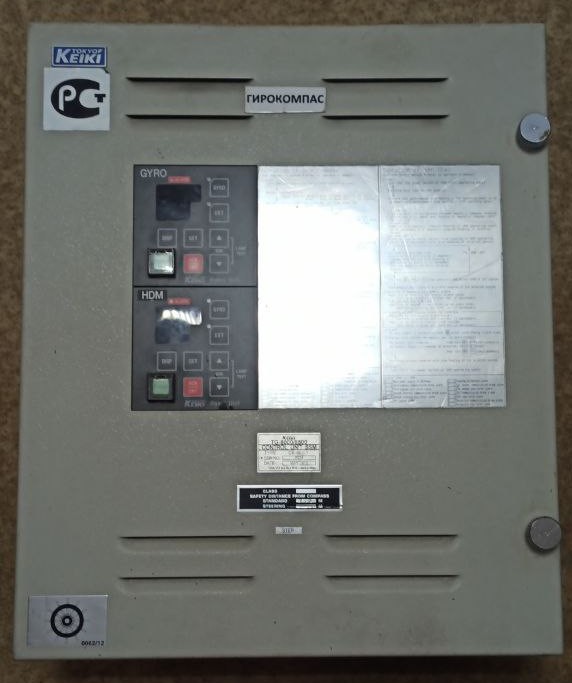 Блок управления гирокомпаса Tokyo Keiki TG-8000/8500 CB-801-1, s.n 8934, б.у, рабочее