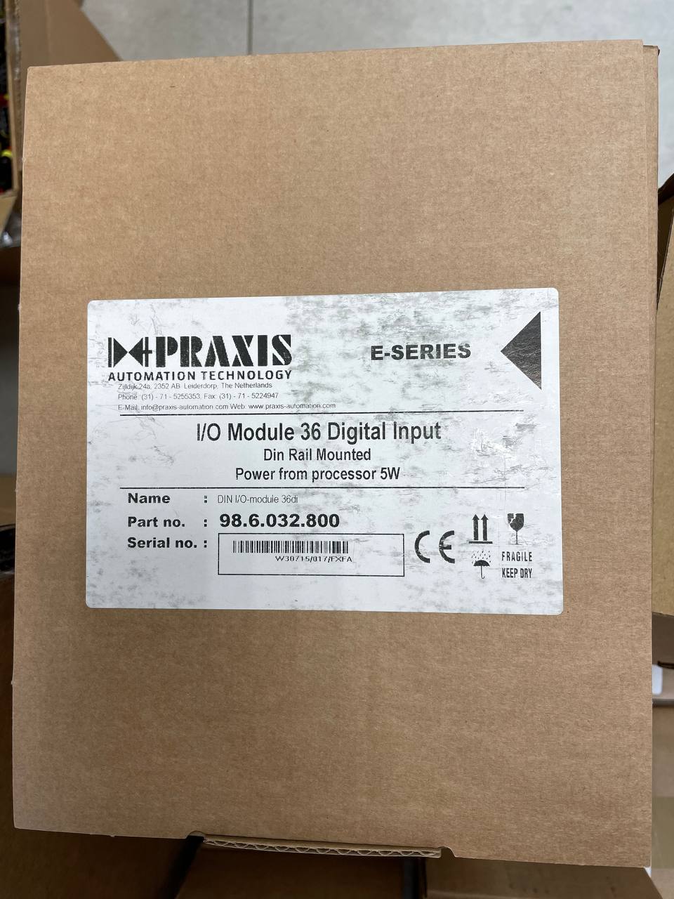 98.6.032.800 DIN I/O-module 36di