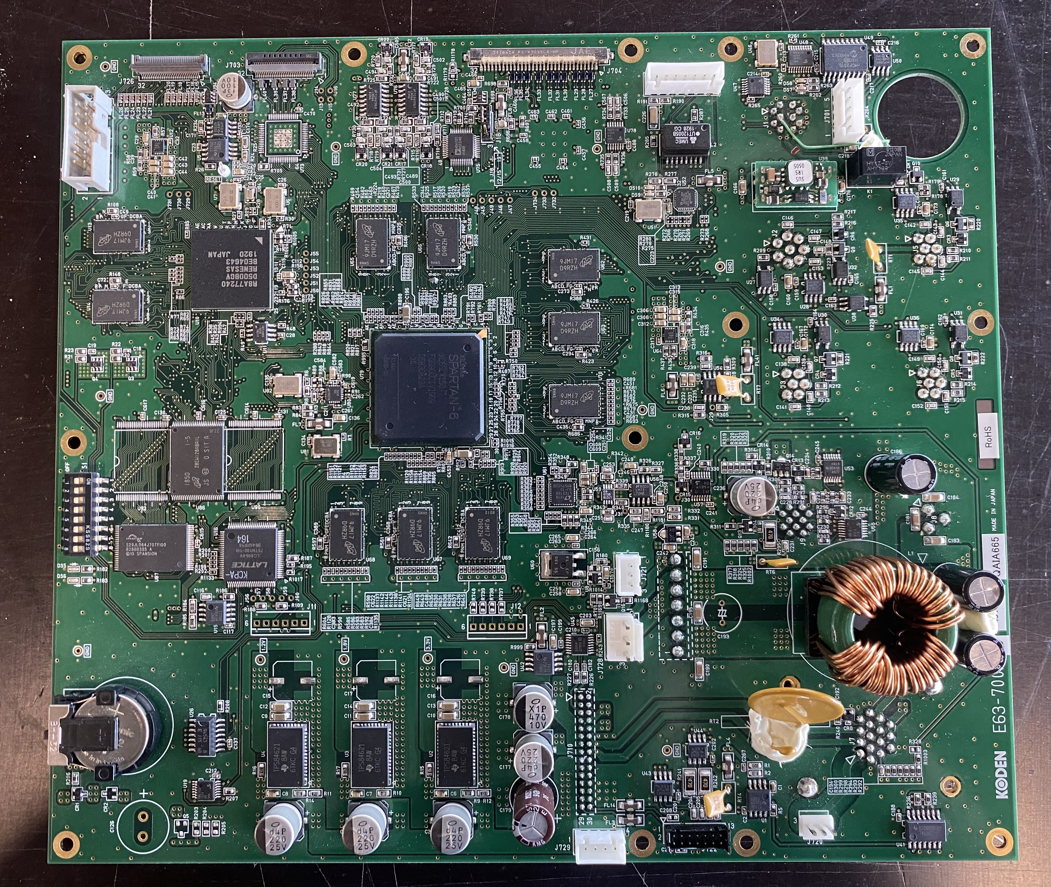 Процессорная плата E63-700A