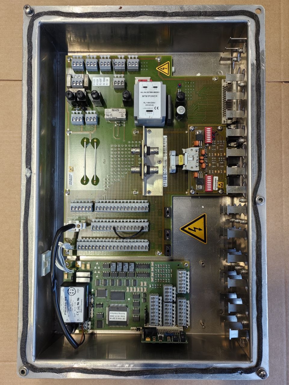 Соединительная коробка STN ATLAS VS 3034, interconnection box, junction box, RadarPilot 1000, s.n 127/31587, б.у, на проверку