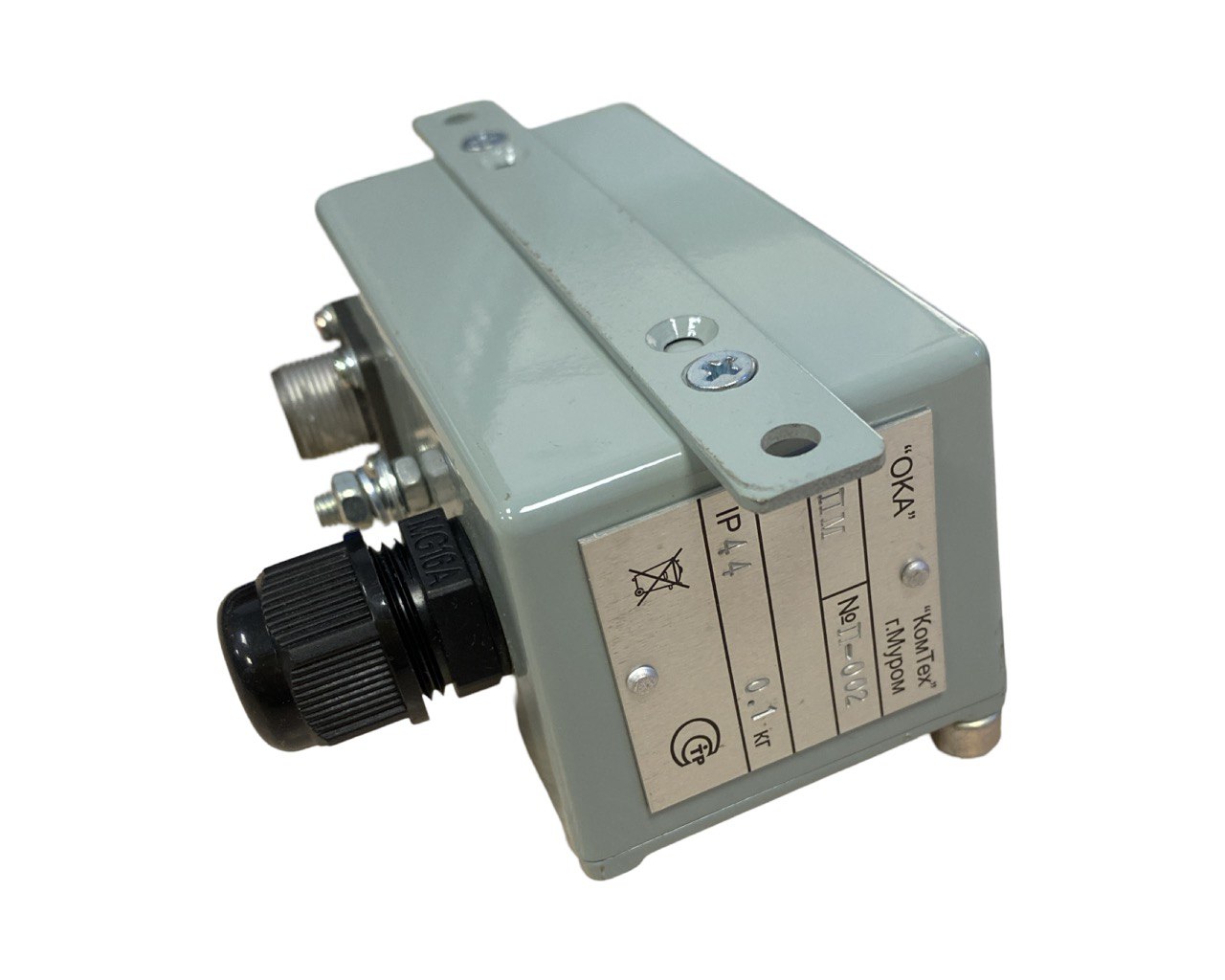 Коробка подключения микрофона КомТех ОКА s.n П-002, б.у, рабочее