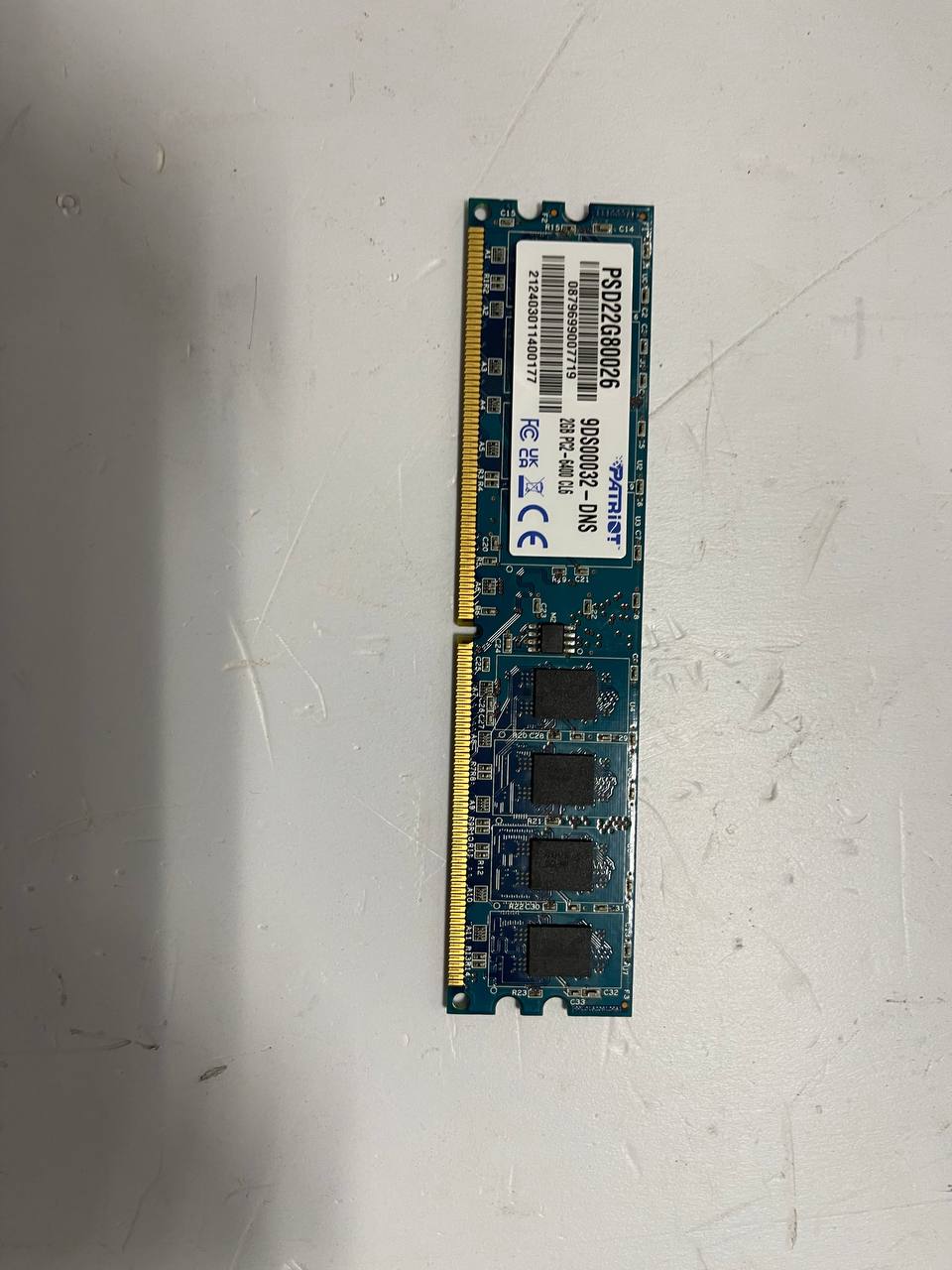 Память DIMM DDR2 2048MB PC6400