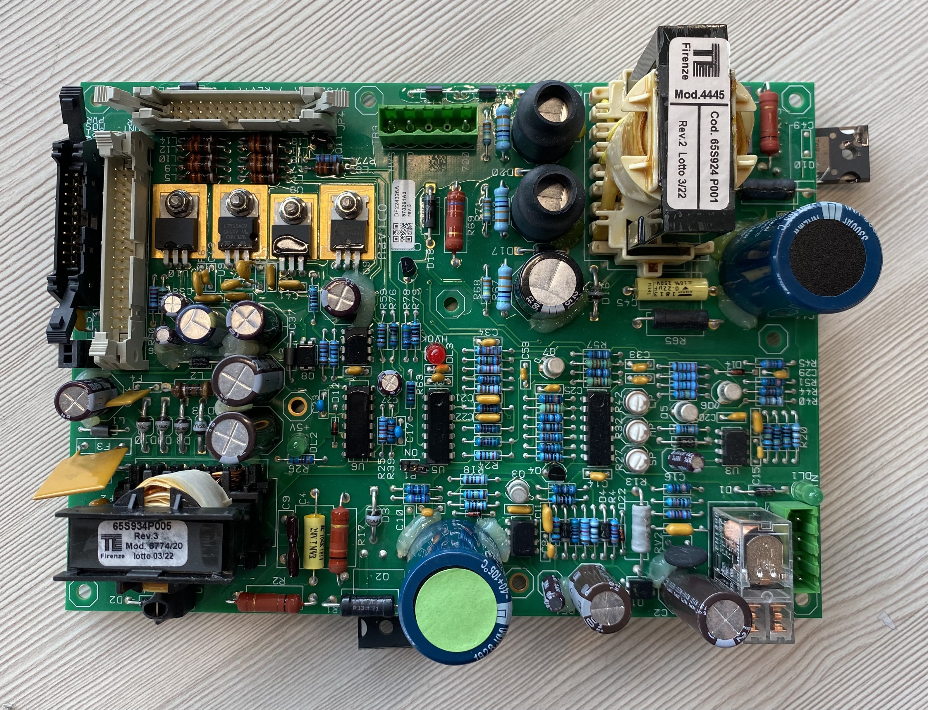 Плата питания 12&25KW SRT POWER PCB 973264P1/F для РЛС Consilium