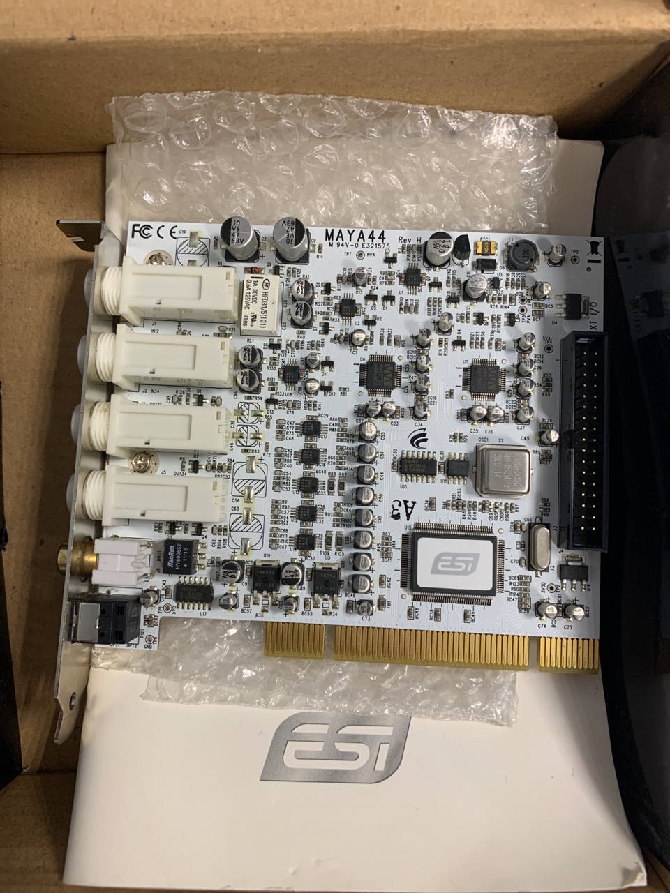 Звуковая плата MAYA44 (PCI) s.n РНД-169460 б.у рабочее