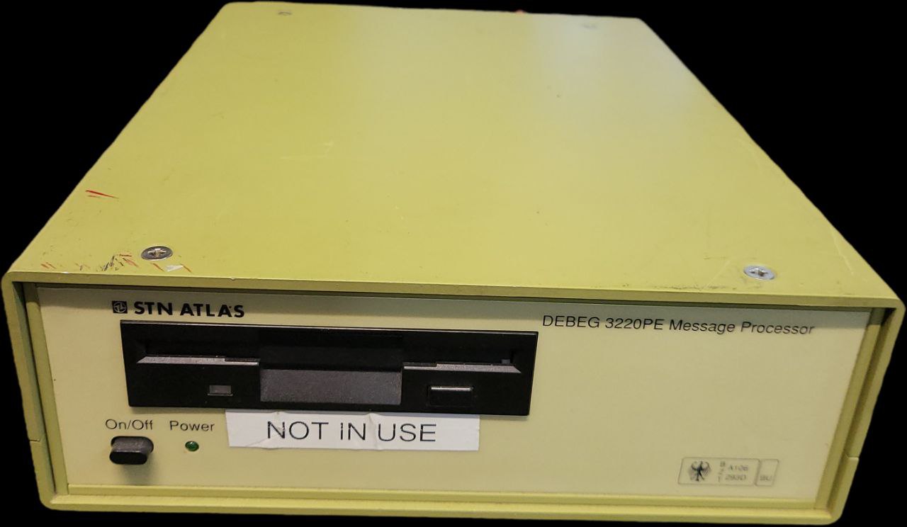 STN ATLAS  DEBEG 3220PE Message Processor s.n 9706566, б.у, рабочее