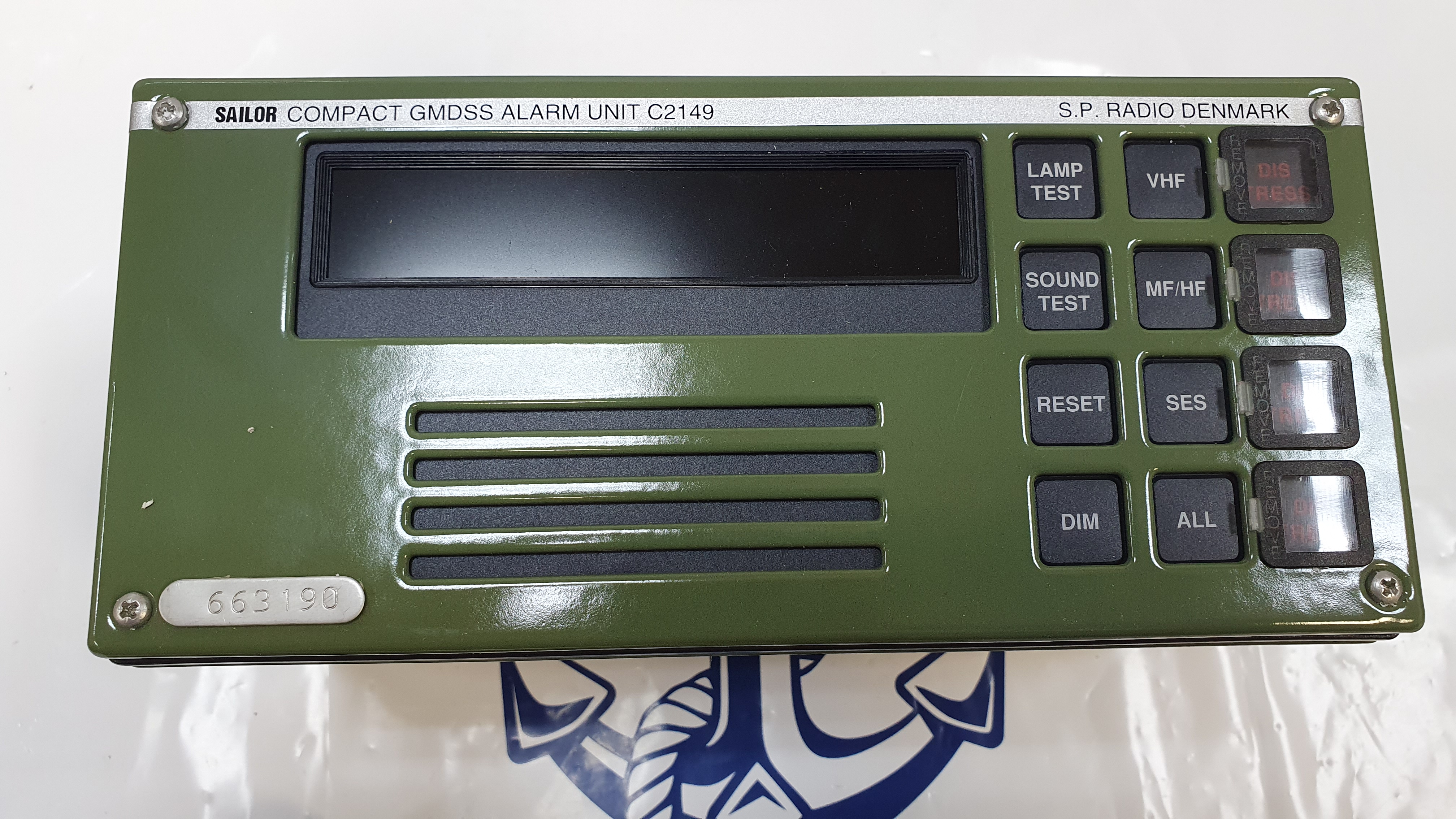 Sailor COMPACT GMDSS ALARM UNIT C2149  s.n 663190