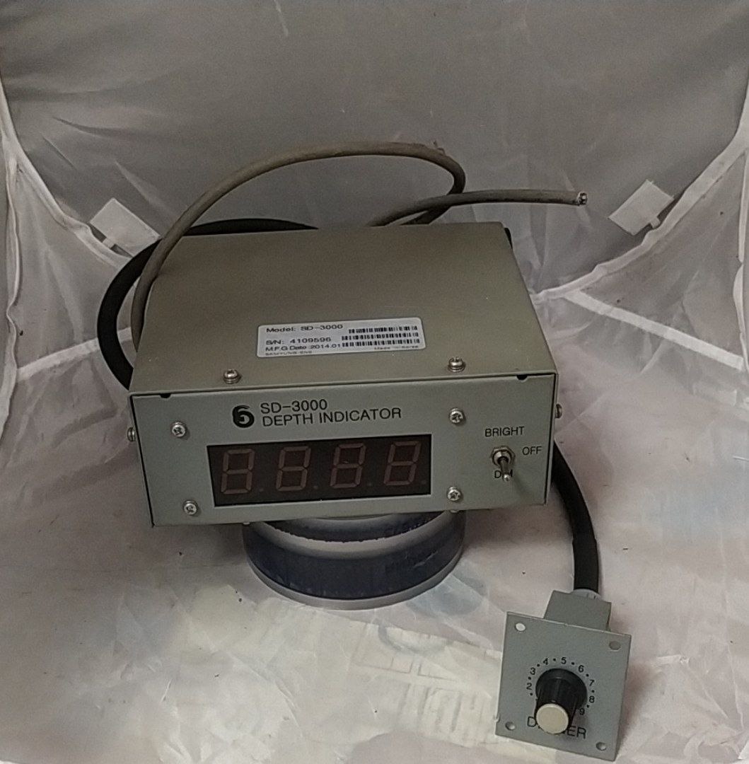 Depth indicator SD-3000 б.у s.n 4109596 на проверку
