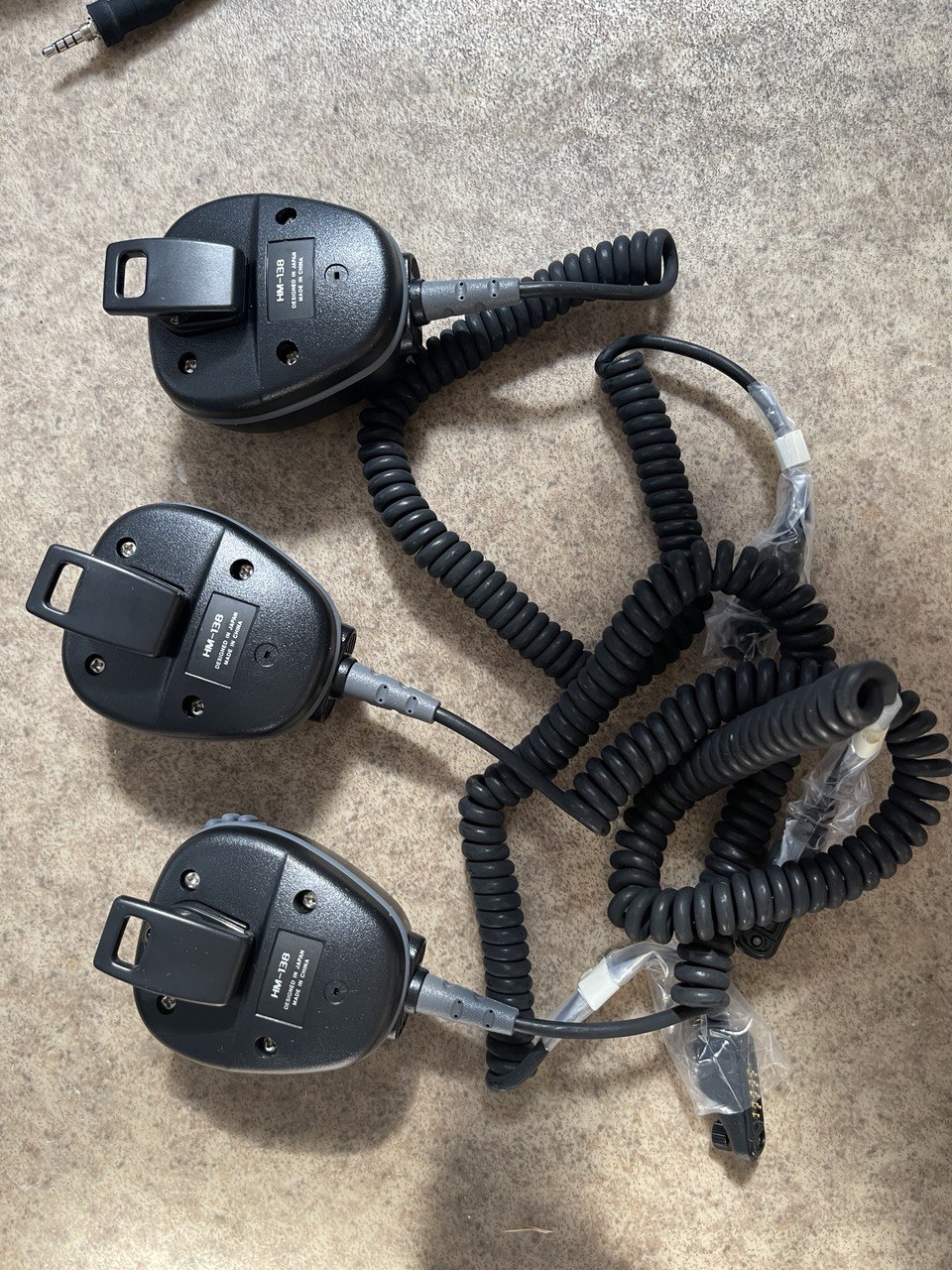 Гарнитура ICOM HM-138 без s/n. б/у. на проверку