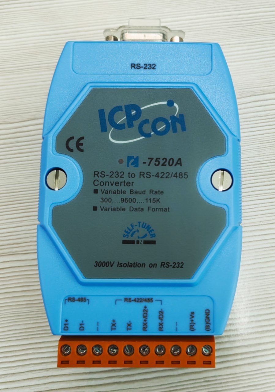 Конвертер ICP CON i-7520A RS-232 to RS-422/485 б.у s.n I7520ACR00GHJEW01031 на проверку (как новый)