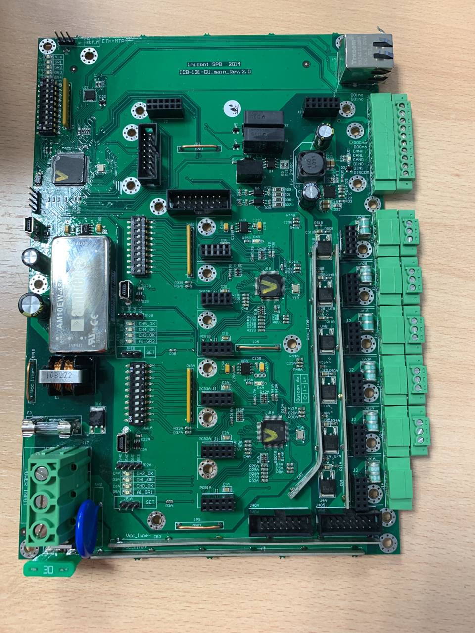Узел печатный ICB-131-CU-main Rev.2.0