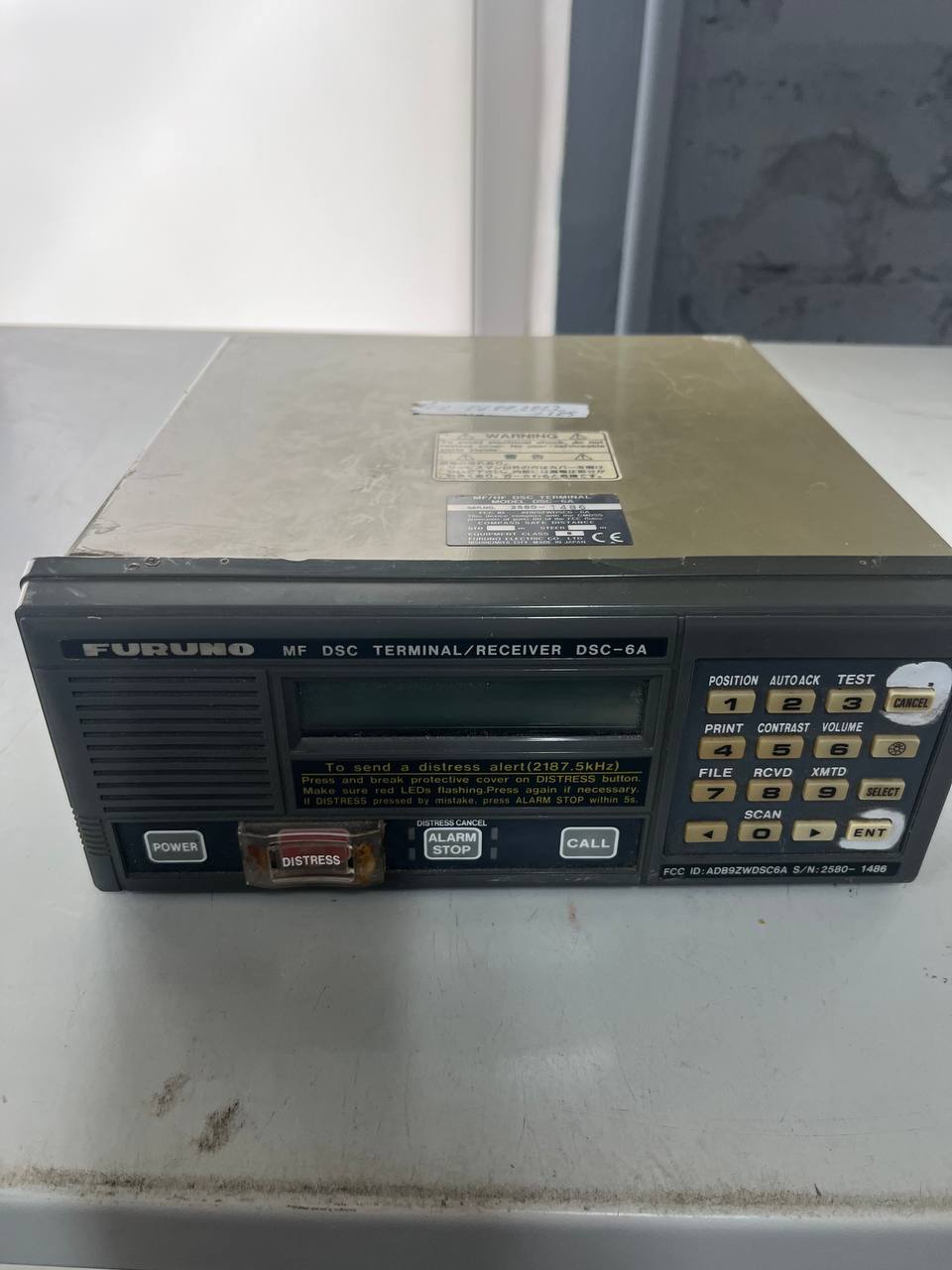 Радиостанция Furuno DSC-6A s.n 2580-1486 б.у на проверку
