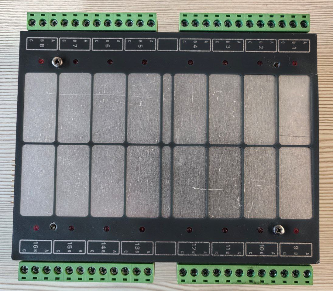 Модуль PRAXIS 98.6.034.702, DIN I/O-module 16ai, s.n W27759/006, б.у, на проверку