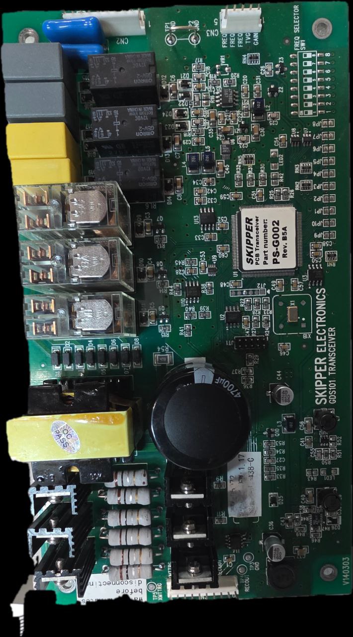 Плата трансивера Skipper PCB PSG-002 Rev. B5A s.n КЛД-049315, б.у, нерабочее