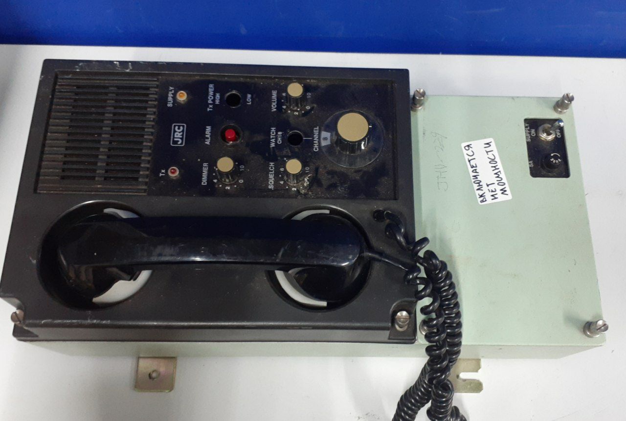 УКВ радиотелефон JHV-229, s.n CA69446, б.у, рабочее