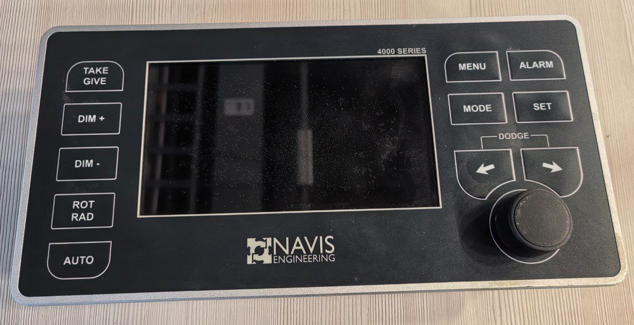 Панель автопилота NAVIS APH4000, 000.AP-26105-001, s.n 999.00182, б.у, рабочее