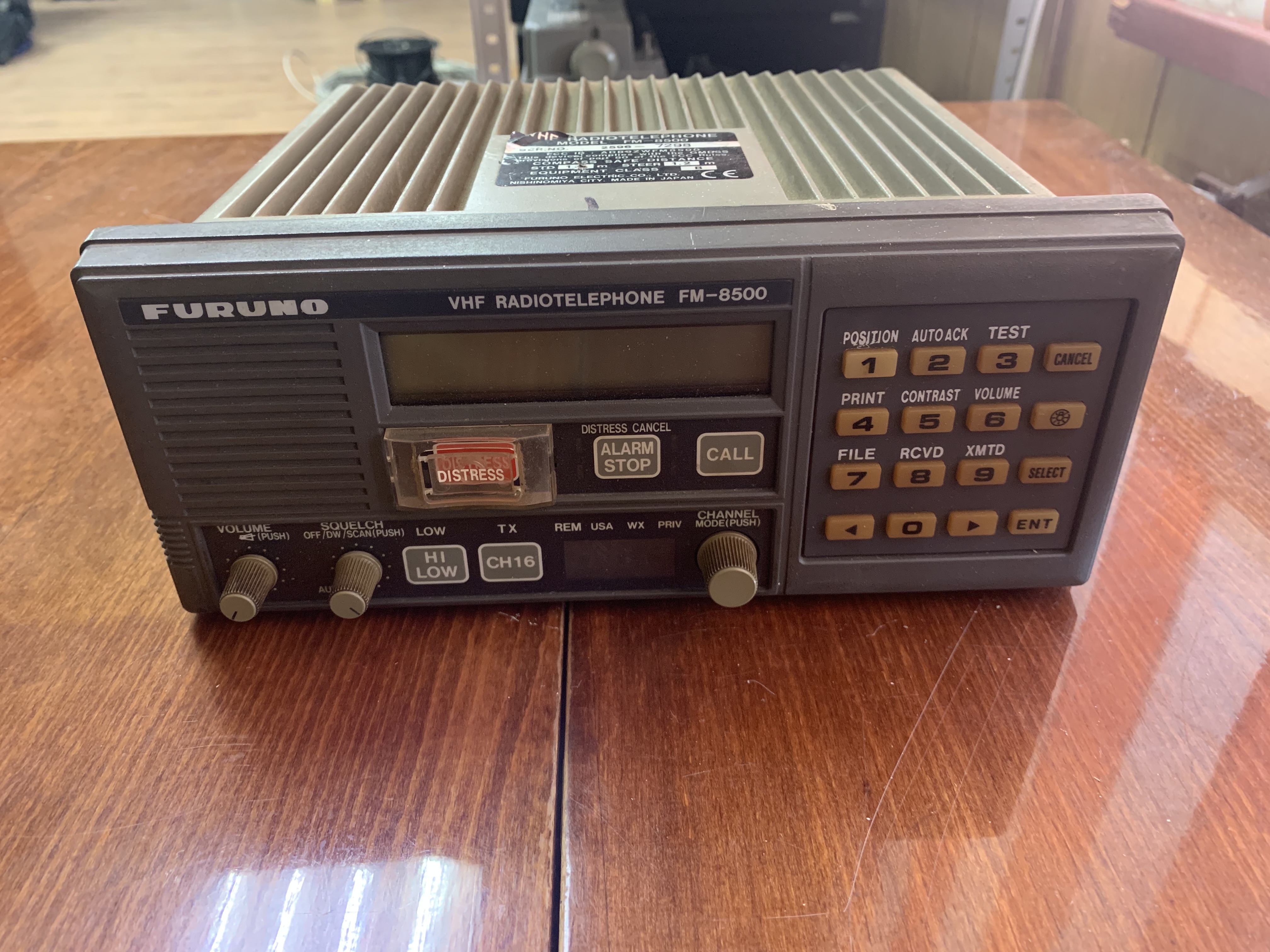 Furuno VHF FM8500 s/n 2596-7298, б/у раб.