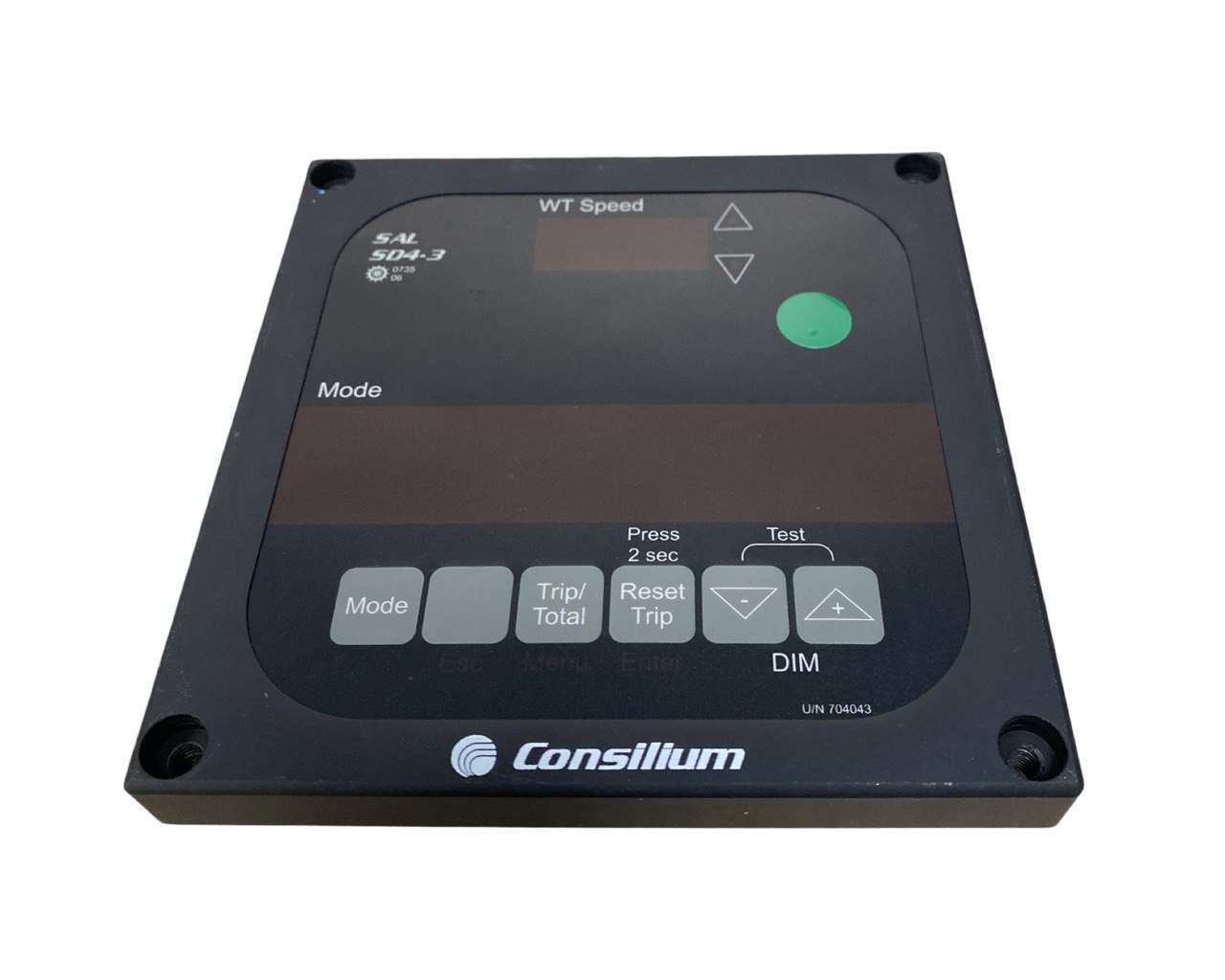 Панель навигационного дисплея Consilium 704043A3 SD4-3 s.n 06080071318710, б.у, рабочее