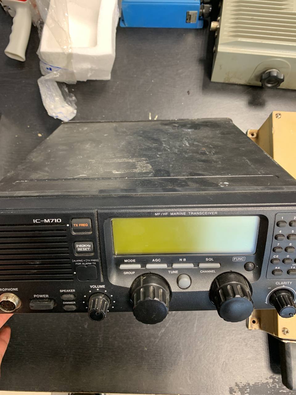 MARINE TRANSCEIVER IC-M710 s/n 4116900 б.у на проверку