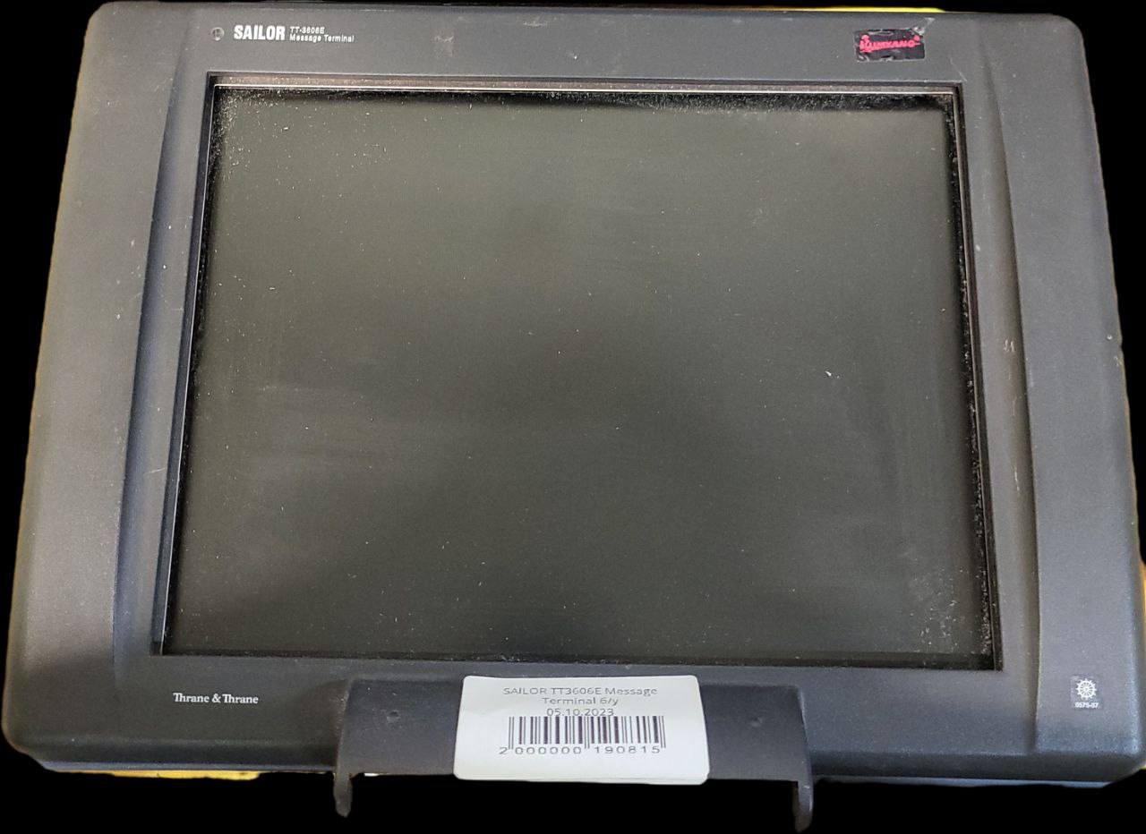 SAILOR TT3606E  Message Terminal б.у, не рабочее