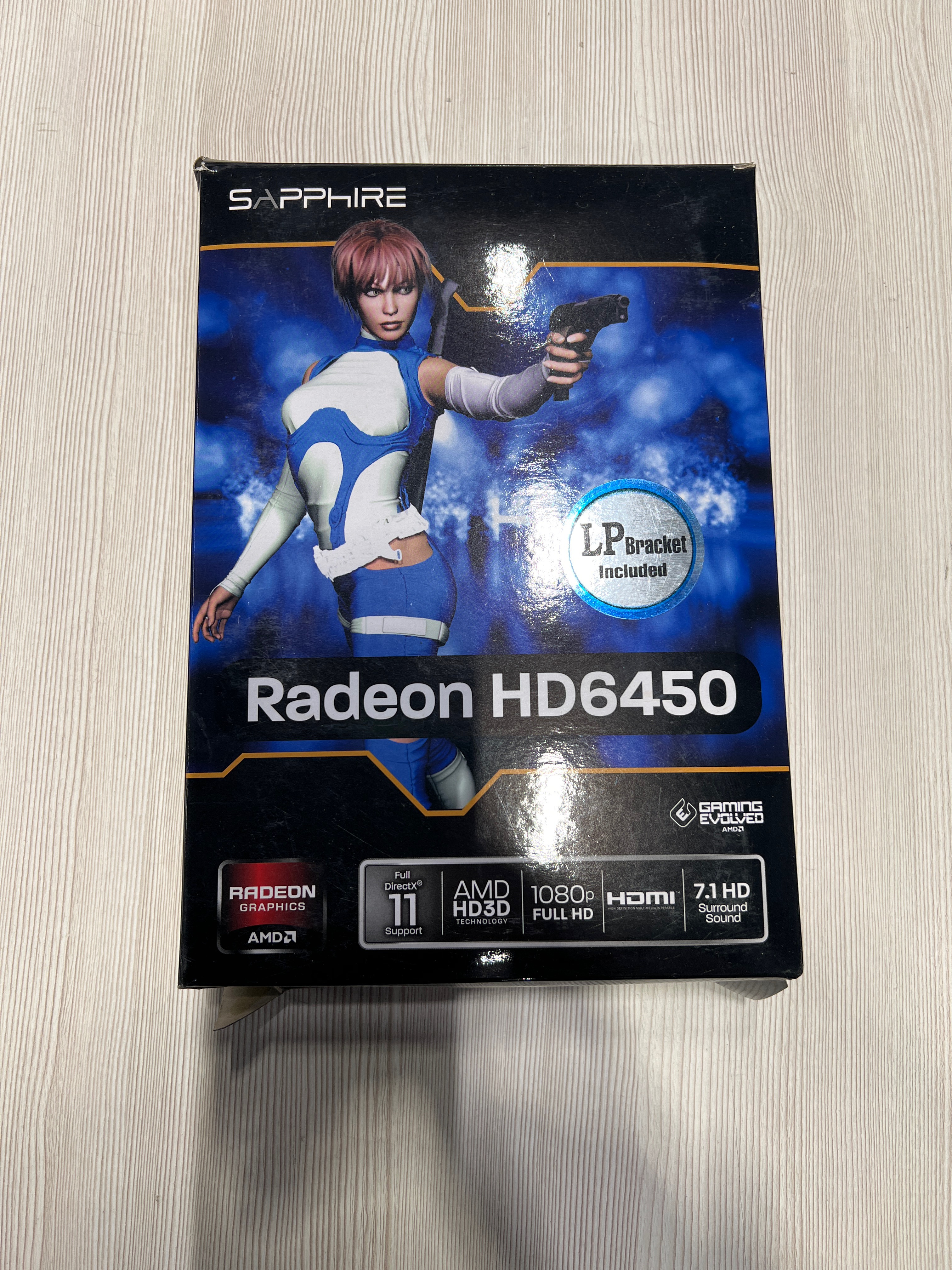 Видеокарта Radeon Saphire 6450, на проверку