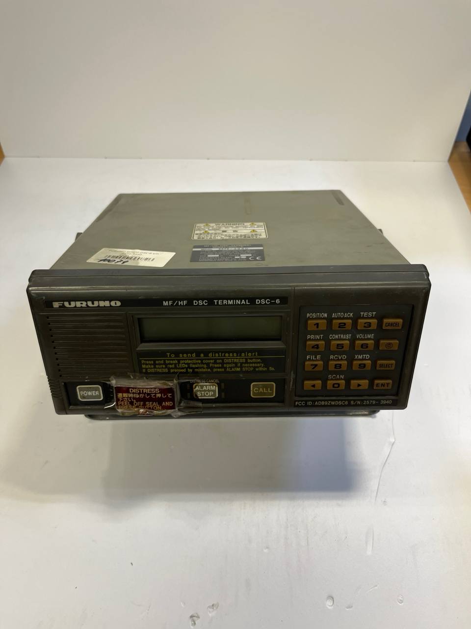 FURUNO MF/HF DSC-6 s/n 2579-3940 б.у рабочее