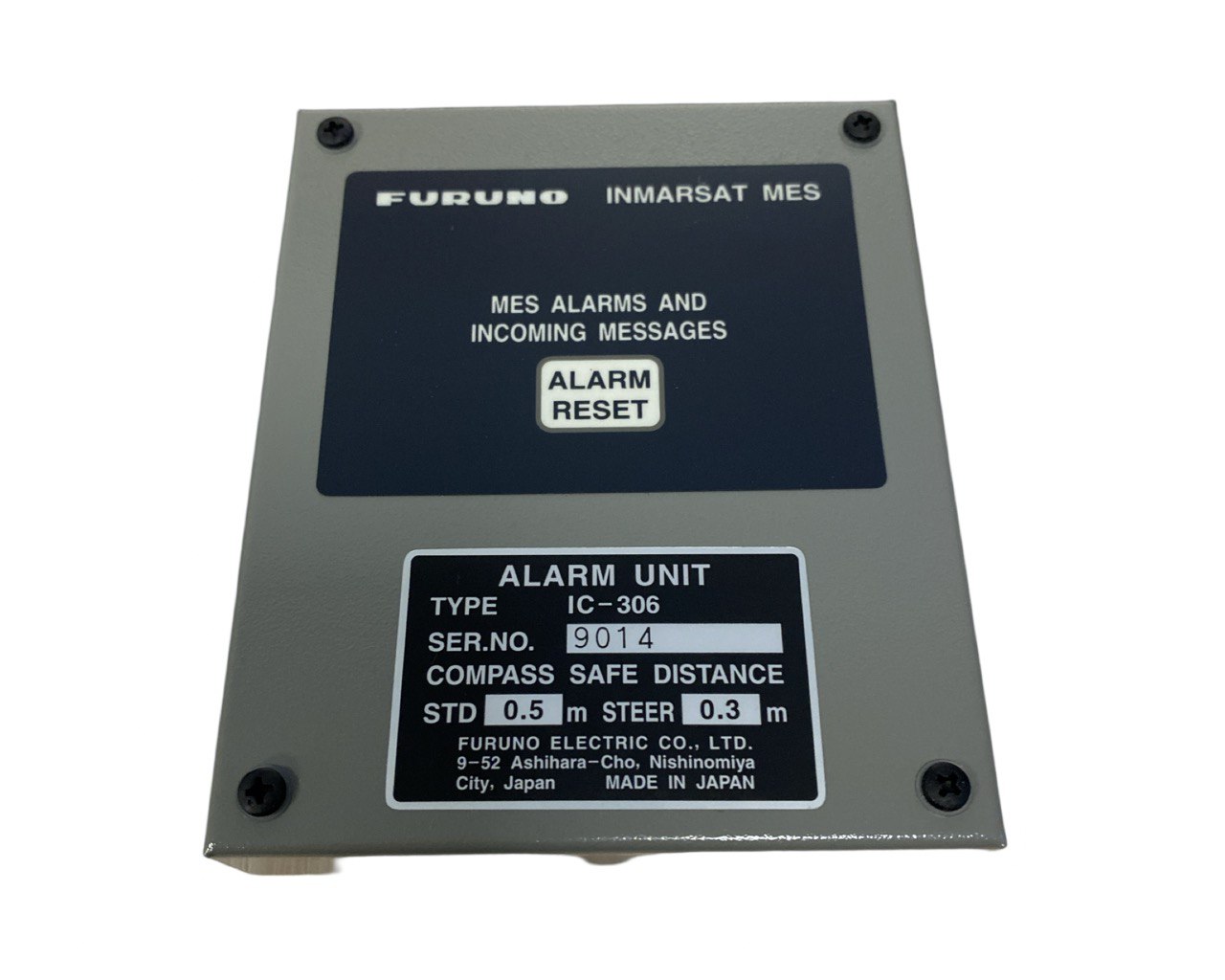 Alarm Unit Furuno IC-306, s.n 9014, б.у, на проверку